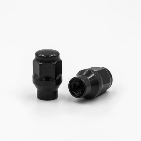 ROH Wheels Hex Open Black Nut Shank - 19mm