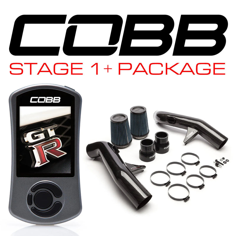 Cobb Tuning Stage 1 + Power Package - Carbon Fiber (Nissan GT-R 08-14) — fits Nissan Skyline R35