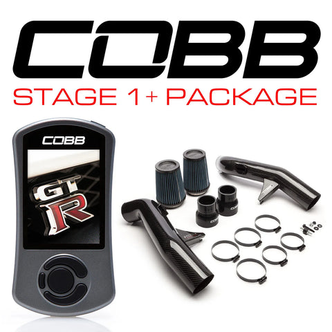 Cobb Tuning Stage 1 + Power Package - Carbon Fbr w/TCM Flashing (GT-R 08-14) — fits Nissan Skyline R35