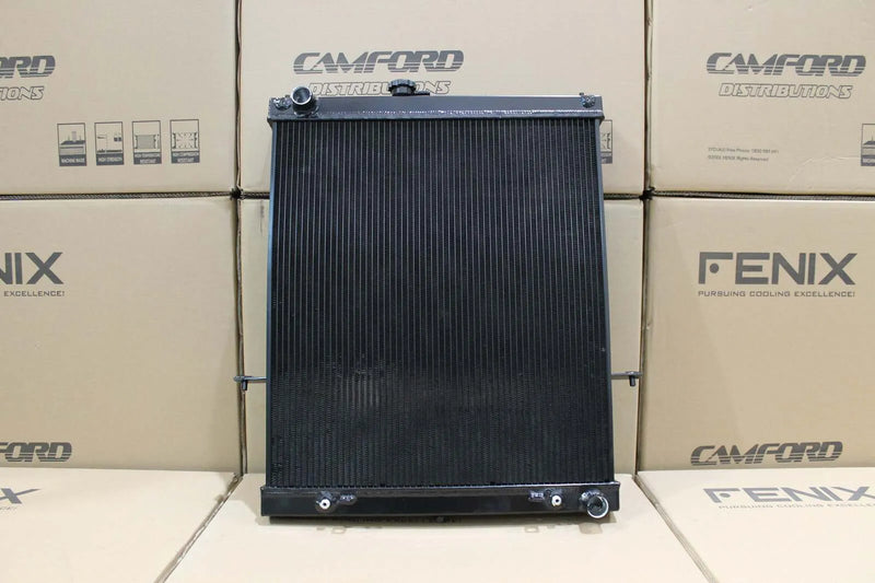 Fenix Radiators Radiator - Full Alloy Performance (GU Patrol 4.8 TB48DE) - Satin Black — fits Nissan Patrol GU