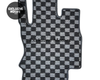 NISSAN CUBE Z11 CUBIC CHECKER FLOOR MATS