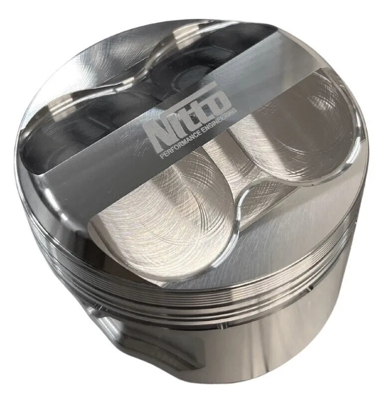 Nitto Standard Stroke Pistons - Bore 87mm/+0.040"" (RB25) — fits Nissan Skyline R32 Gts