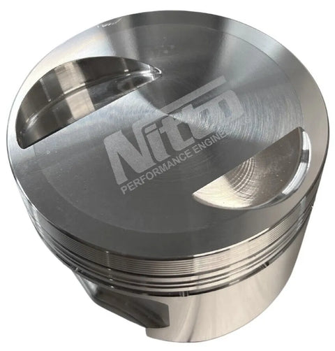 Nitto High Compression Standard Stroke Pistons - Bore 87mm/+0.040"" (RB30 SOHC) — fits Nissan Patrol MQ