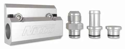 Nitto Head Oil Drains -10AN Fitting (RB) — fits Nissan Skyline R32 Gts
