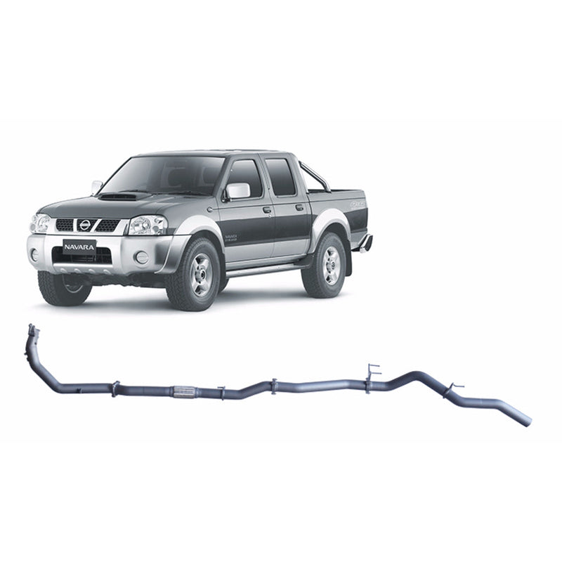 Redback Extreme Duty Exhaust 3in Turbo Back (No Cat & No