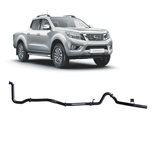 RedBack Exhausts RXD DPF Back Exhaust System (Navara NP300 15+) — fits Nissan Navara