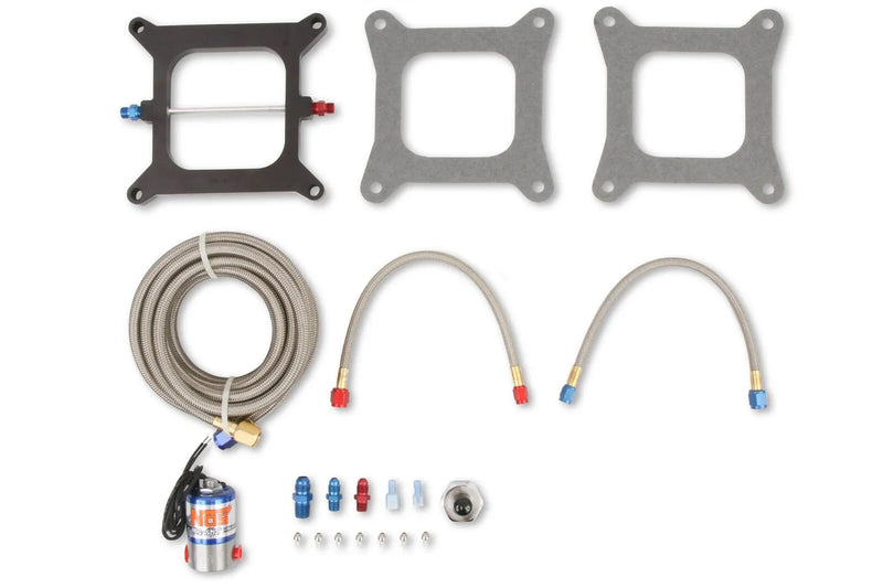 NOS Big Shot Single Stage Upgrade Kits Big Shot Single Stage Upgrade Kit Converts Single 4150 Holley Cheater Kit PN...