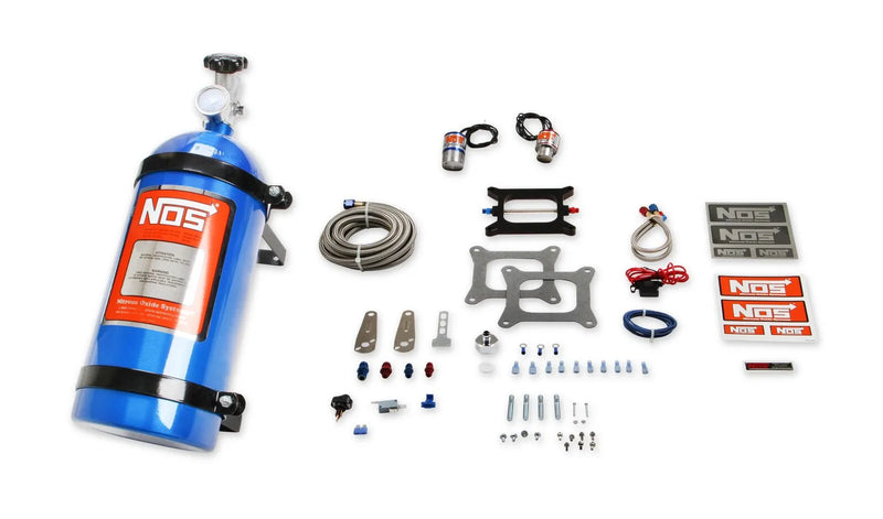 NOS Big Shot Nitrous System Holley 4150 Flange Big Shot Nitrous System Holley 4 bbl Holley 4150 Flange 190-300 HP w...