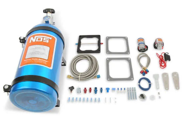 NOS Big Shot Nitrous System Holley 4500 Flange Big Shot Nitrous System Dominator Holley 4500 Flange 190-300 HP with...