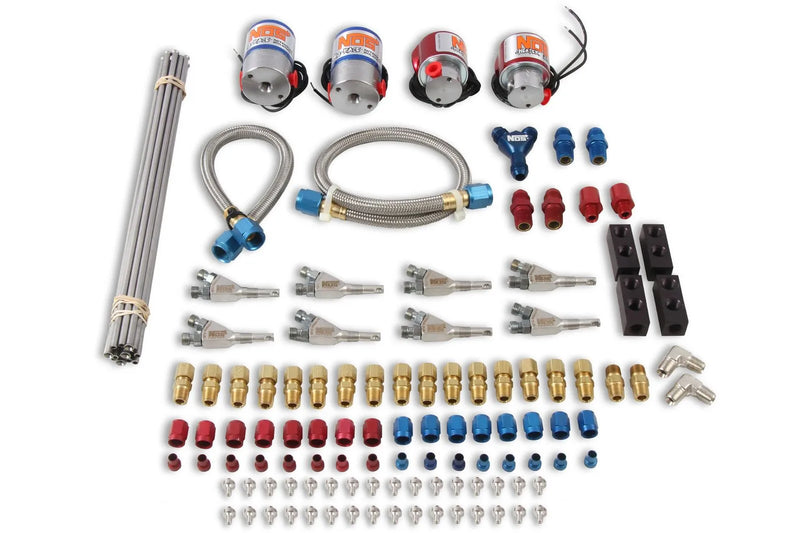 NOS Custom Nitrous Plumbing Kit Pro Fogger Pro Fogger Custom Nitrous Plumbing Kit, Includes Soft Plume Nozzles, Pro...