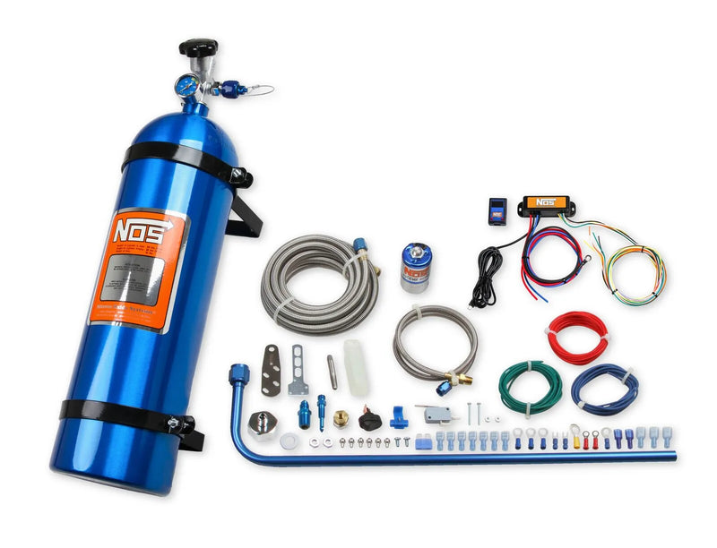 NOS Diesel Nitrous System w/ Mini 2 Stage Controller w/ 15 lb Blue Bottle & 2 Stage Mini Controller
