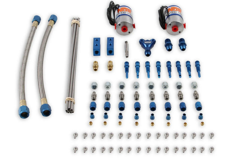 NOS Dry "Professional" Nitrous System Dry "Professional" Nitrous System V8 Systems w/Fan Spray Nozzles without bottle