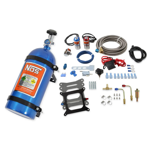 NOS "SUPER POWERSHOT" Holley 4-Bbl Super Powershot Nitrous System V8 w/Holley/Carter 4 bbl w/10 lb Bottle