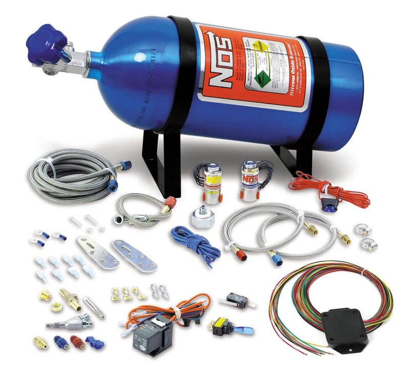 NOS 05135NOS Single Fogger Wet Nitrous System - Multi-Fit