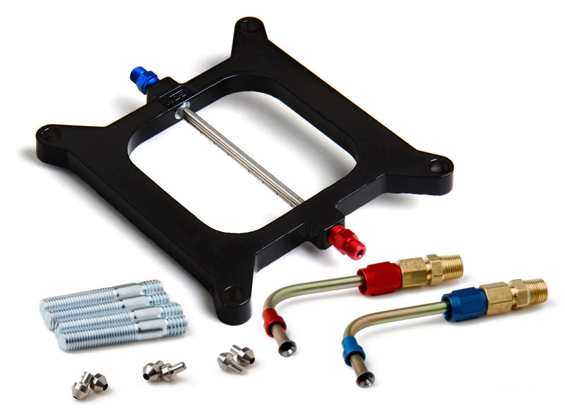 NOS Super Powershot Injector Plate Super Powershot Injector Plate w/Jets & Plumbing, Holley Square Bore, V8