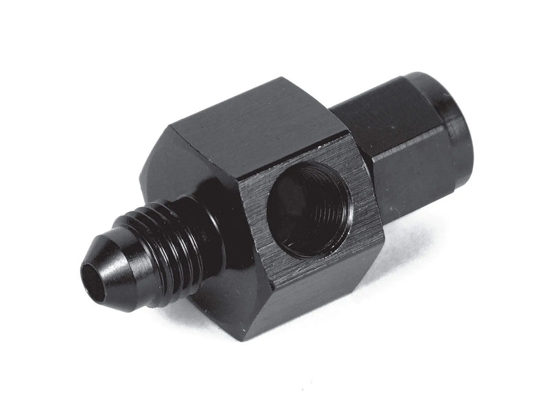 NOS 16107NOS Fuel Pressure Gauge Adapter -4 Male TO -4