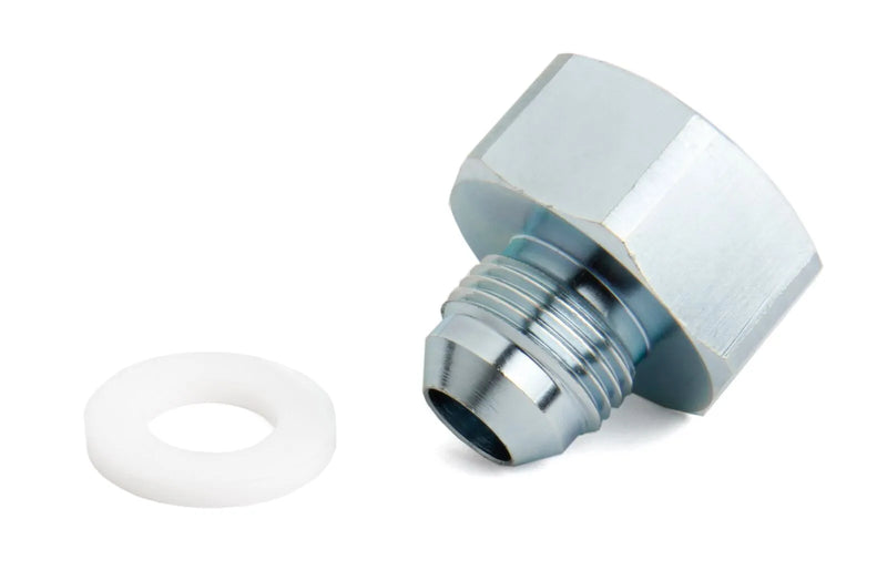 NOS Nitrous Bottle Nut & Washer -8AN Nitrous Bottle Nut Adapter & PTFE Washer
