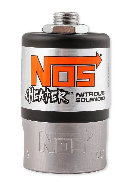NOS Nitrous Solenoid - Black Cheater Nitrous Solenoid