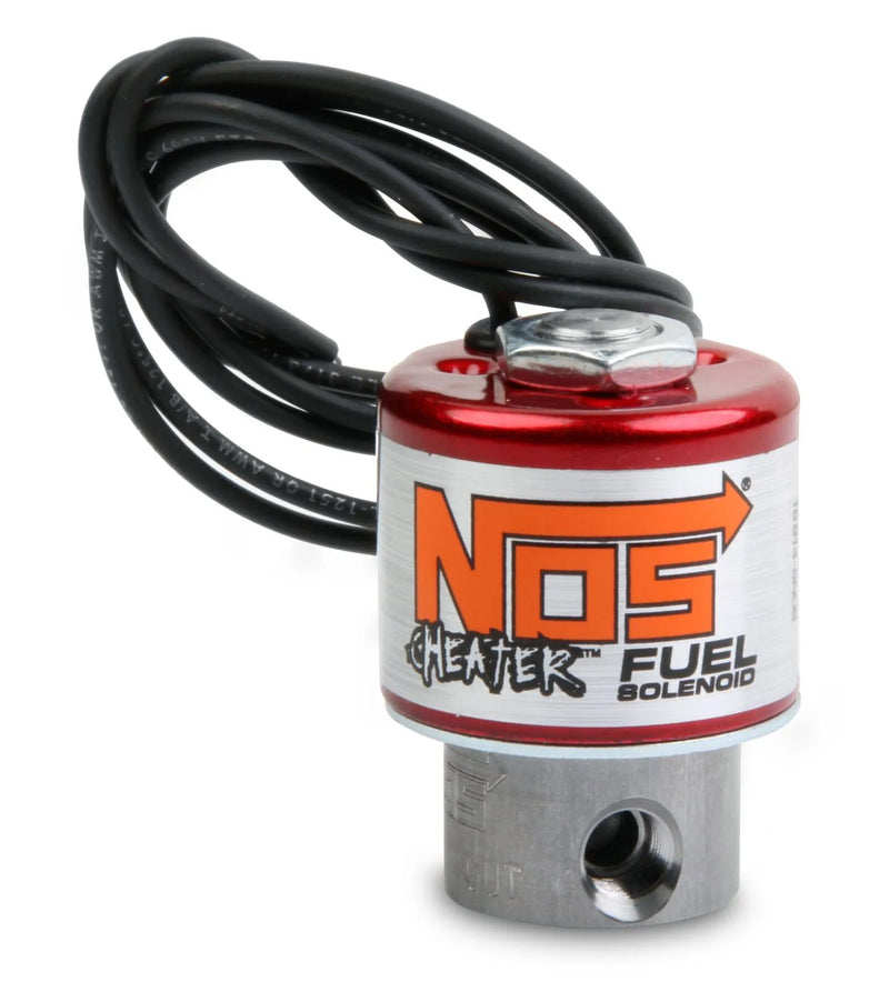 NOS 18050NOS Fuel Solenoid - Red Cheater Fuel Solenoid