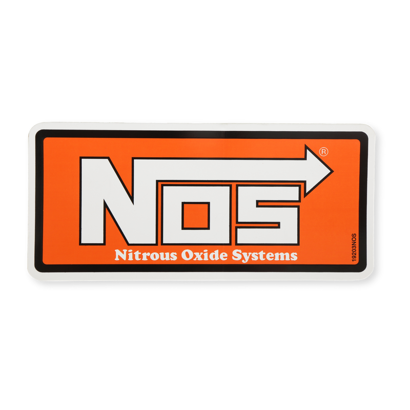 NOS Decal 5.5" x 2.5" Rectangle, Sold Individually
