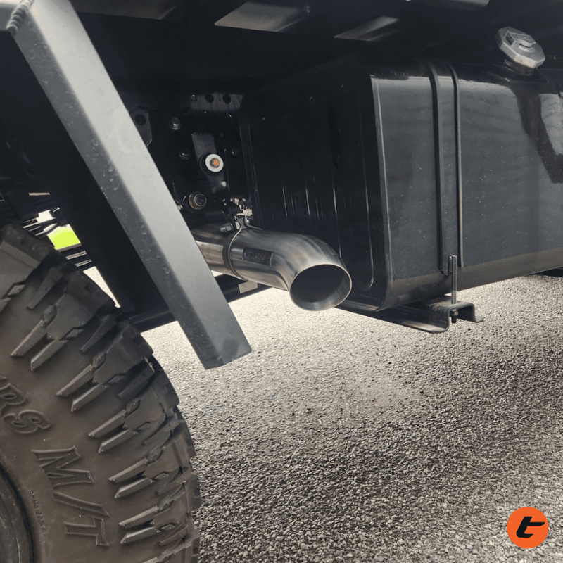 Torqit 4in Exhaust Brake Back Performance Exhuast for