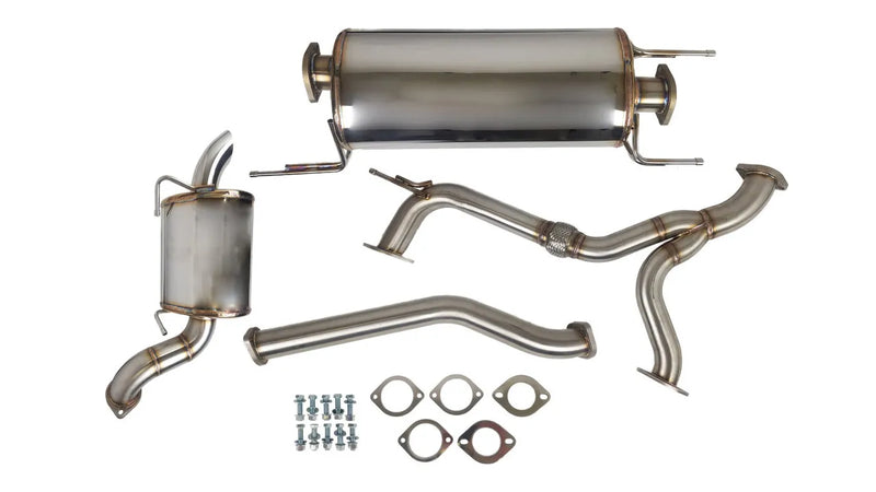 AVO Cat Back Exhaust System - OEM Fuel Tank (Patrol Y62 21+) — fits Nissan Patrol
