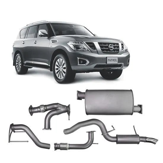 RedBack Exhausts RXD DPF Back Exhaust System (Patrol Y62 13-19) — fits Nissan Patrol