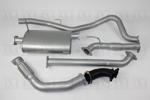 Outback Exhausts 3" 409 Stainless Steel Exhaust System (Rodeo RA 03-07) — fits Holden Rodeo