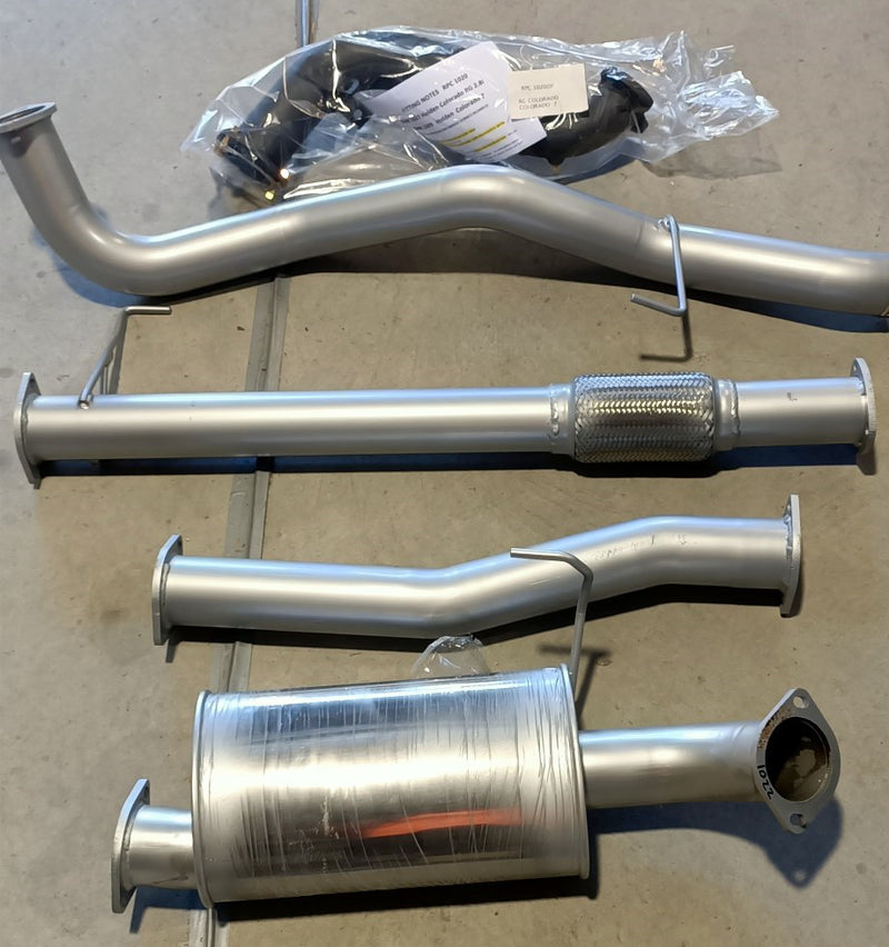 Outback Exhausts 3" 409 Stainless Steel Exhaust System (Colorado 7 12-16) — fits Holden Colorado 7 Trailblazer