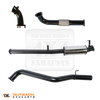 Outback Exhausts 3" 409 Stainless Steel Exhaust System - Auto (Landcruiser 60 Series 86-91)