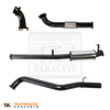 Outback Exhausts 3" 409 Stainless Steel Exhaust System (Landcruiser 60 Series 80-91)