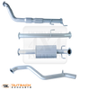 Outback Exhausts 3" 409 Stainless Steel Exhaust System (Hilux KUN26R)
