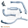 Outback Exhausts 3" 409 Stainless Steel Exhaust System (Landcruiser 80 Series 90-98)