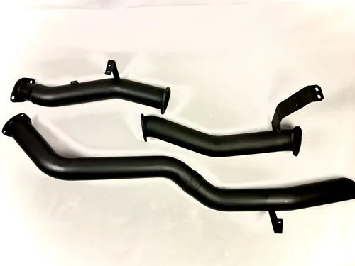Outback Exhausts 3.5" DPF Back 409 Stainless Steel Exhaust System  Pipe Only (LandCruiser 76 Series 17+) — fits To...