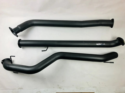 Outback Exhausts 3.5" DPF Back 409 Stainless Steel Exhaust System  Straight Pipe (Hilux 15+) — fits Toyota Hilux A...