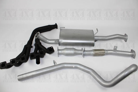 Outback Exhausts 2.5" 409 Stainless Steel Exhaust System w/ Extractors (Patrol GU 97-15) — fits Nissan Patrol GU