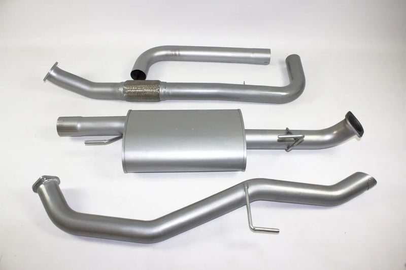 Outback Exhausts 3" 409 Stainless Steel Exhaust System (Navara D40 05-11) — fits Nissan Navara