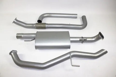 Outback Exhausts 3" 409 Stainless Steel Exhaust System (Navara D40 11-15) — fits Nissan Navara