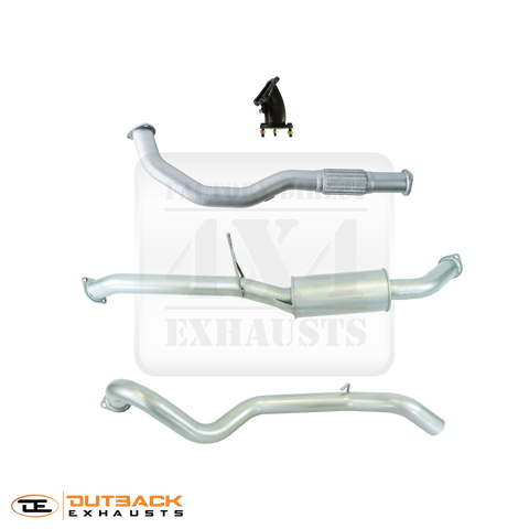 Outback Exhausts 3" 409 Stainless Steel Exhaust System (Patrol GQ 87-97)