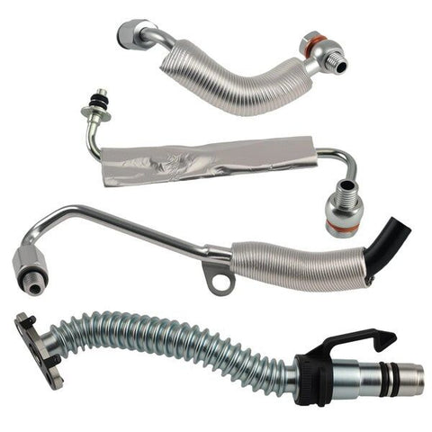 Turbo Oil Return Drain & Oil Feed Pipe Kit for Holden Cruze JH TM1.4 L 2014-