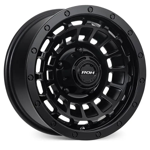 ROH Wheels OT5 Matt Black Wheels -16x6 Offset -10 PCD 5x139.7