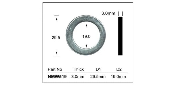 Nice Products Mag Washer NMW519