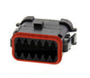 Deutsch Dt #16 - End CaPPEd To Suit 12 Way 1 Pce