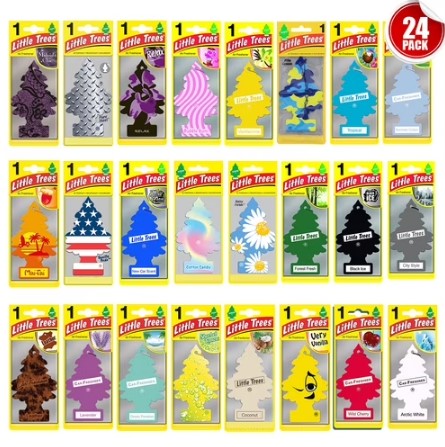 Little Trees Car Air Freshener Assortment 24 Pack