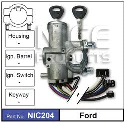 Nice Products Ignition Lock & Switch NIC204