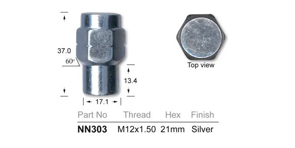 Nice Products Wheel Nut NN303