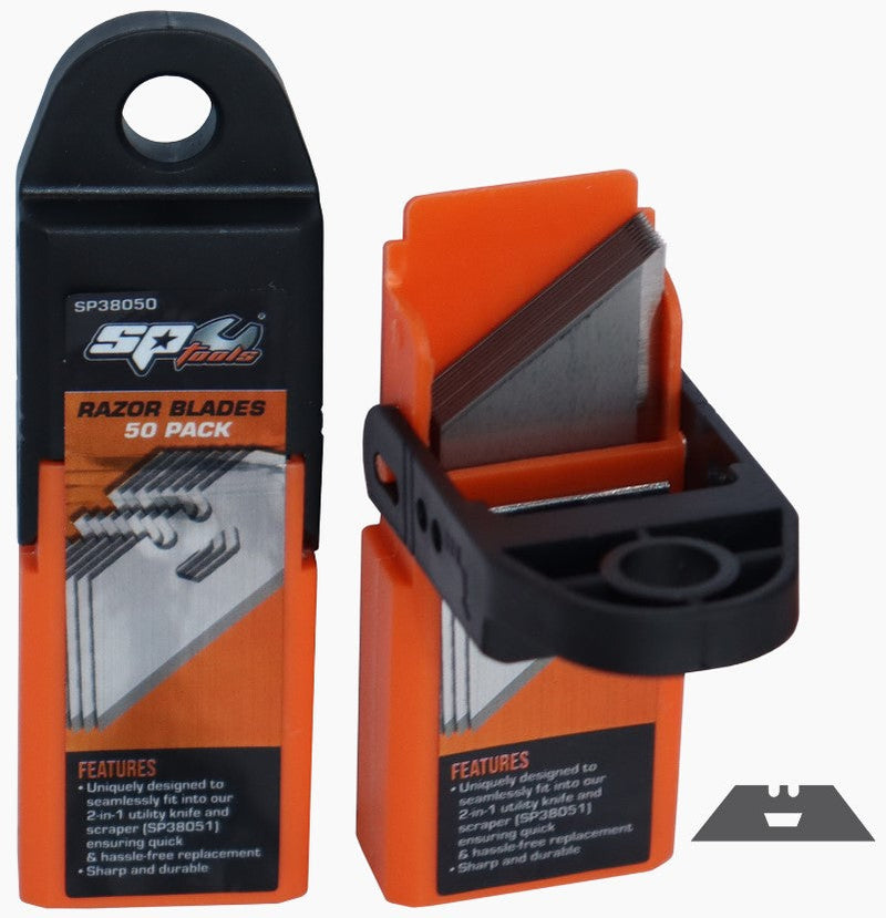 SP Tools Replacement Utility Blades 50Pk (Suits Util