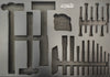SP Tools EVA Insert Foam Tool Storage 3 Tray Carbon