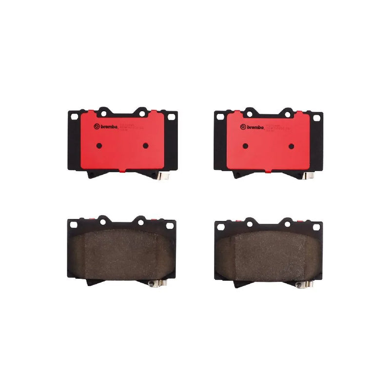 Brembo Brake Pad Set - Front (HDJ100R 00+) — fits Toyota Landcruiser 100 Series