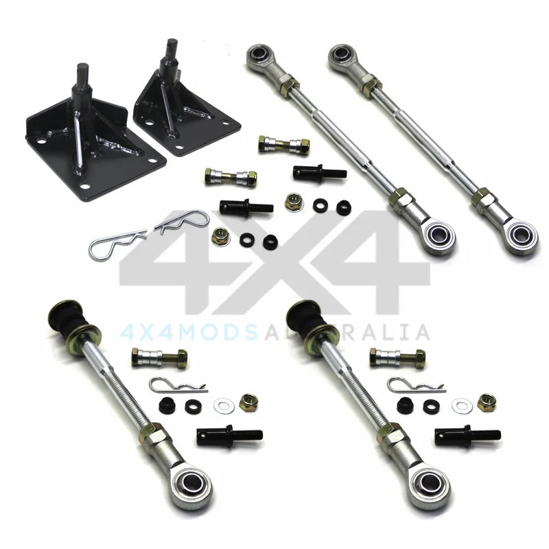 Performance Suspension Racing High Chassis Mount Sway Bar Link Full Kit (Patrol GQ) — fits Nissan Patrol GQ